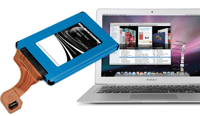 Замена и установка шлейфа жесткого диска на MacBook